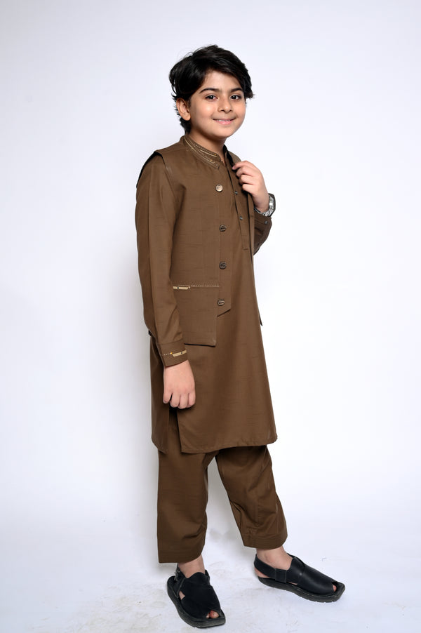 Boys Waist Coat Suit 4666